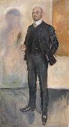 Heinrich Eduard Linde-Walther Portrat Walther Rathenau France oil painting artist